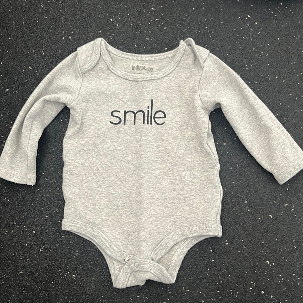 Indigo Baby Bodysuit 6-12m